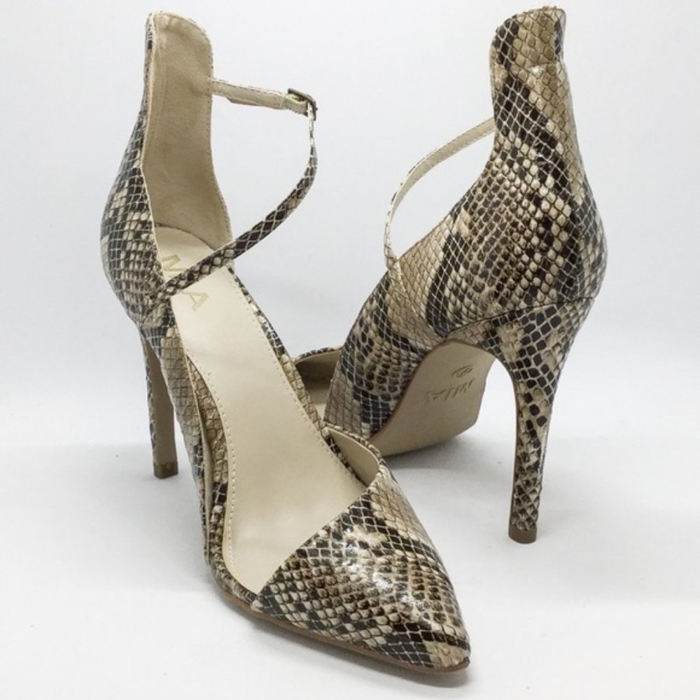 Snake Skin Heels